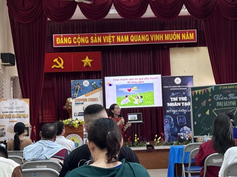 STEPPING STONES EDUCATION ĐỒNG HÀNH CÙNG TRƯỜNG TIỂU HỌC ÂU CƠ TP.HCM CHÀO ĐÓN HỌC SINH KHỐI 1