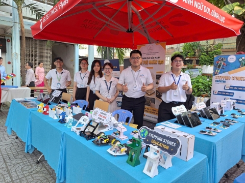 STEPPING STONES EDUCATION ĐỒNG HÀNH CÙNG TRƯỜNG THCS ĐỘC LẬP ĐÓN CHÀO HỌC SINH KHỐI 6 NĂM HỌC 2026- 2027
