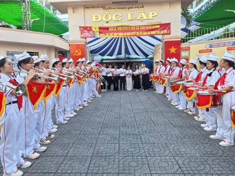 STEPPING STONES EDUCATION ĐỒNG HÀNH CÙNG TRƯỜNG THCS ĐỘC LẬP ĐÓN CHÀO HỌC SINH KHỐI 6 NĂM HỌC 2026- 2027