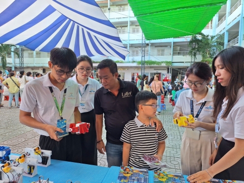 STEPPING STONES EDUCATION ĐỒNG HÀNH CÙNG TRƯỜNG THCS ĐỘC LẬP ĐÓN CHÀO HỌC SINH KHỐI 6 NĂM HỌC 2026- 2027