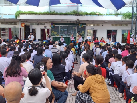 STEPPING STONES EDUCATION ĐỒNG HÀNH CÙNG TRƯỜNG THCS ĐỘC LẬP ĐÓN CHÀO HỌC SINH KHỐI 6 NĂM HỌC 2026- 2027