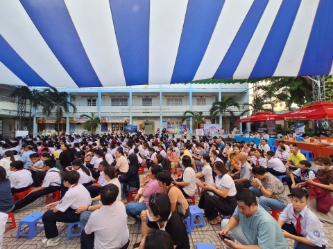 STEPPING STONES EDUCATION ĐỒNG HÀNH CÙNG TRƯỜNG THCS ĐỘC LẬP ĐÓN CHÀO HỌC SINH KHỐI 6 NĂM HỌC 2026- 2027