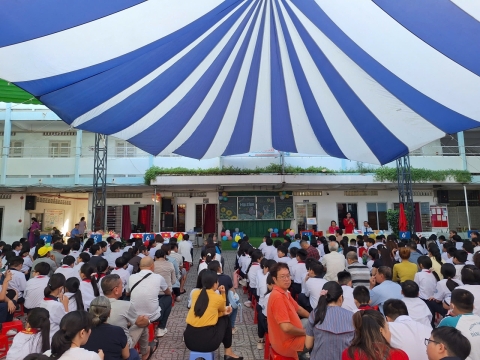 STEPPING STONES EDUCATION ĐỒNG HÀNH CÙNG TRƯỜNG THCS ĐỘC LẬP ĐÓN CHÀO HỌC SINH KHỐI 6 NĂM HỌC 2026- 2027