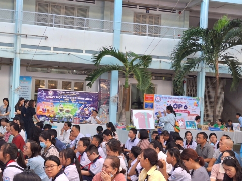 STEPPING STONES EDUCATION ĐỒNG HÀNH CÙNG TRƯỜNG THCS ĐỘC LẬP ĐÓN CHÀO HỌC SINH KHỐI 6 NĂM HỌC 2026- 2027