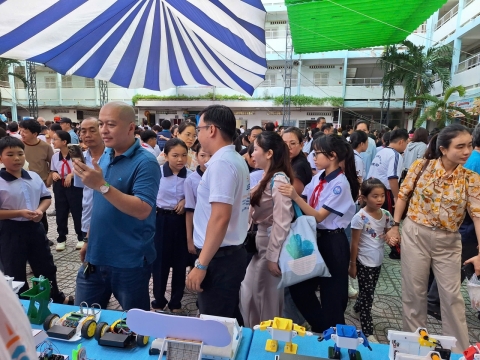 STEPPING STONES EDUCATION ĐỒNG HÀNH CÙNG TRƯỜNG THCS ĐỘC LẬP ĐÓN CHÀO HỌC SINH KHỐI 6 NĂM HỌC 2026- 2027