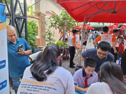 STEPPING STONES EDUCATION ĐỒNG HÀNH CÙNG TRƯỜNG THCS ĐỘC LẬP ĐÓN CHÀO HỌC SINH KHỐI 6 NĂM HỌC 2026- 2027