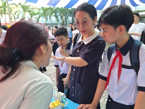 STEPPING STONES EDUCATION ĐỒNG HÀNH CÙNG TRƯỜNG THCS ĐỘC LẬP ĐÓN CHÀO HỌC SINH KHỐI 6 NĂM HỌC 2026- 2027