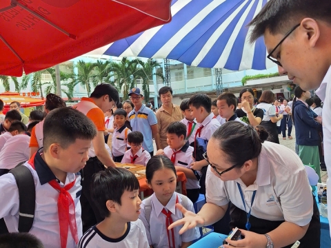 STEPPING STONES EDUCATION ĐỒNG HÀNH CÙNG TRƯỜNG THCS ĐỘC LẬP ĐÓN CHÀO HỌC SINH KHỐI 6 NĂM HỌC 2026- 2027
