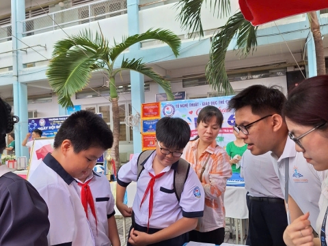 STEPPING STONES EDUCATION ĐỒNG HÀNH CÙNG TRƯỜNG THCS ĐỘC LẬP ĐÓN CHÀO HỌC SINH KHỐI 6 NĂM HỌC 2026- 2027