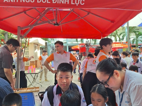 STEPPING STONES EDUCATION ĐỒNG HÀNH CÙNG TRƯỜNG THCS ĐỘC LẬP ĐÓN CHÀO HỌC SINH KHỐI 6 NĂM HỌC 2026- 2027