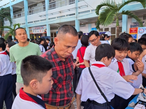 STEPPING STONES EDUCATION ĐỒNG HÀNH CÙNG TRƯỜNG THCS ĐỘC LẬP ĐÓN CHÀO HỌC SINH KHỐI 6 NĂM HỌC 2026- 2027