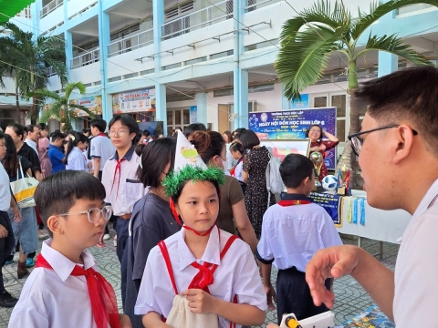 STEPPING STONES EDUCATION ĐỒNG HÀNH CÙNG TRƯỜNG THCS ĐỘC LẬP ĐÓN CHÀO HỌC SINH KHỐI 6 NĂM HỌC 2026- 2027
