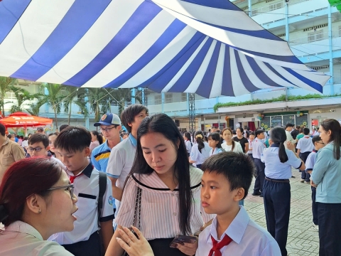 STEPPING STONES EDUCATION ĐỒNG HÀNH CÙNG TRƯỜNG THCS ĐỘC LẬP ĐÓN CHÀO HỌC SINH KHỐI 6 NĂM HỌC 2026- 2027