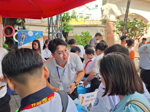 STEPPING STONES EDUCATION ĐỒNG HÀNH CÙNG TRƯỜNG THCS ĐỘC LẬP ĐÓN CHÀO HỌC SINH KHỐI 6 NĂM HỌC 2026- 2027
