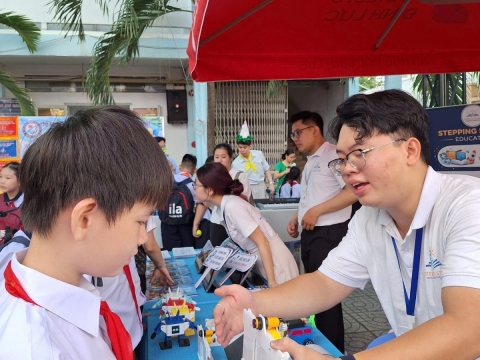 STEPPING STONES EDUCATION ĐỒNG HÀNH CÙNG TRƯỜNG THCS ĐỘC LẬP ĐÓN CHÀO HỌC SINH KHỐI 6 NĂM HỌC 2026- 2027