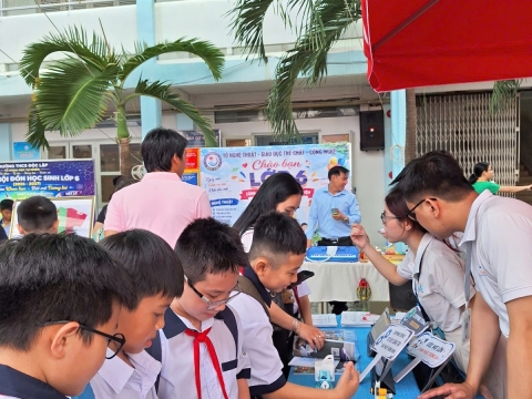 STEPPING STONES EDUCATION ĐỒNG HÀNH CÙNG TRƯỜNG THCS ĐỘC LẬP ĐÓN CHÀO HỌC SINH KHỐI 6 NĂM HỌC 2026- 2027