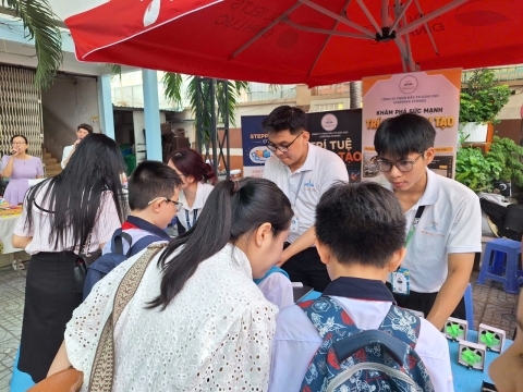 STEPPING STONES EDUCATION ĐỒNG HÀNH CÙNG TRƯỜNG THCS ĐỘC LẬP ĐÓN CHÀO HỌC SINH KHỐI 6 NĂM HỌC 2026- 2027