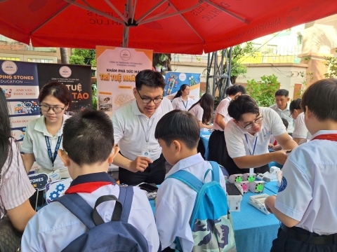 STEPPING STONES EDUCATION ĐỒNG HÀNH CÙNG TRƯỜNG THCS ĐỘC LẬP ĐÓN CHÀO HỌC SINH KHỐI 6 NĂM HỌC 2026- 2027