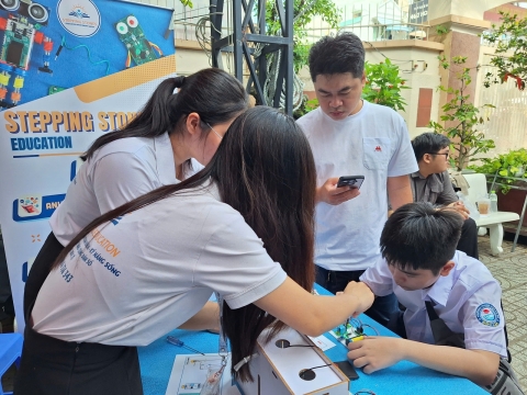STEPPING STONES EDUCATION ĐỒNG HÀNH CÙNG TRƯỜNG THCS ĐỘC LẬP ĐÓN CHÀO HỌC SINH KHỐI 6 NĂM HỌC 2026- 2027