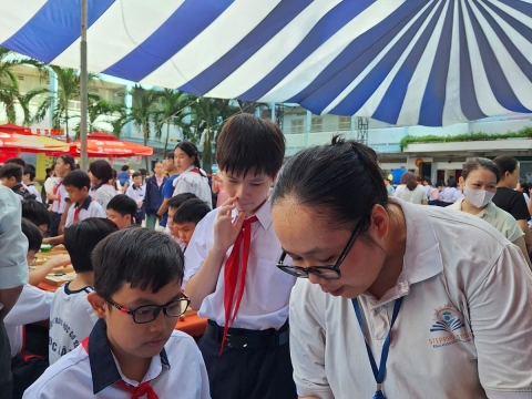 STEPPING STONES EDUCATION ĐỒNG HÀNH CÙNG TRƯỜNG THCS ĐỘC LẬP ĐÓN CHÀO HỌC SINH KHỐI 6 NĂM HỌC 2026- 2027