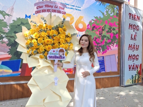 STEPPING STONES EDUCATION ĐỒNG HÀNH CÙNG THCS LINH TRUNG CHÀO ĐÓN HỌC SINH KHỐI 6 NĂM HỌC 2026 - 2027