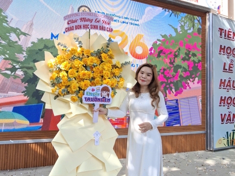 STEPPING STONES EDUCATION ĐỒNG HÀNH CÙNG THCS LINH TRUNG CHÀO ĐÓN HỌC SINH KHỐI 6 NĂM HỌC 2026 - 2027