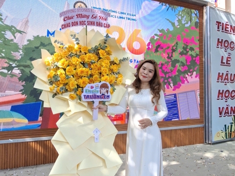 STEPPING STONES EDUCATION ĐỒNG HÀNH CÙNG THCS LINH TRUNG CHÀO ĐÓN HỌC SINH KHỐI 6 NĂM HỌC 2026 - 2027
