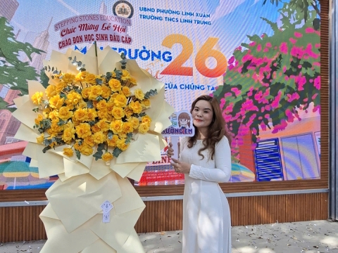 STEPPING STONES EDUCATION ĐỒNG HÀNH CÙNG THCS LINH TRUNG CHÀO ĐÓN HỌC SINH KHỐI 6 NĂM HỌC 2026 - 2027