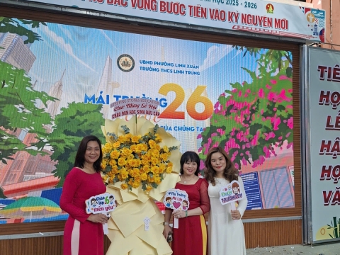 STEPPING STONES EDUCATION ĐỒNG HÀNH CÙNG THCS LINH TRUNG CHÀO ĐÓN HỌC SINH KHỐI 6 NĂM HỌC 2026 - 2027
