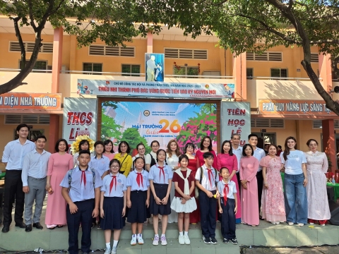 STEPPING STONES EDUCATION ĐỒNG HÀNH CÙNG THCS LINH TRUNG CHÀO ĐÓN HỌC SINH KHỐI 6 NĂM HỌC 2026 - 2027