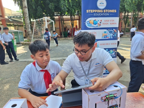 STEPPING STONES EDUCATION ĐỒNG HÀNH CÙNG THCS LINH TRUNG CHÀO ĐÓN HỌC SINH KHỐI 6 NĂM HỌC 2026 - 2027