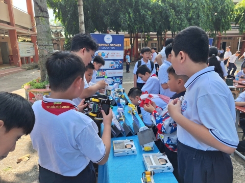 STEPPING STONES EDUCATION ĐỒNG HÀNH CÙNG THCS LINH TRUNG CHÀO ĐÓN HỌC SINH KHỐI 6 NĂM HỌC 2026 - 2027