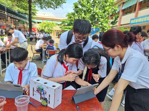 STEPPING STONES EDUCATION ĐỒNG HÀNH CÙNG THCS LINH TRUNG CHÀO ĐÓN HỌC SINH KHỐI 6 NĂM HỌC 2026 - 2027