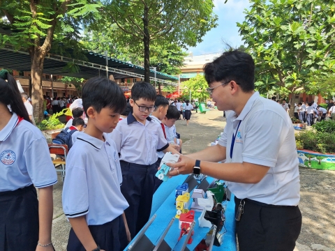 STEPPING STONES EDUCATION ĐỒNG HÀNH CÙNG THCS LINH TRUNG CHÀO ĐÓN HỌC SINH KHỐI 6 NĂM HỌC 2026 - 2027