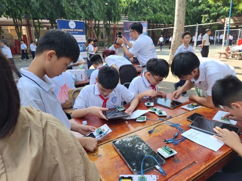 STEPPING STONES EDUCATION ĐỒNG HÀNH CÙNG THCS LINH TRUNG CHÀO ĐÓN HỌC SINH KHỐI 6 NĂM HỌC 2026 - 2027
