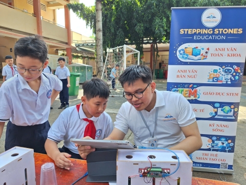 STEPPING STONES EDUCATION ĐỒNG HÀNH CÙNG THCS LINH TRUNG CHÀO ĐÓN HỌC SINH KHỐI 6 NĂM HỌC 2026 - 2027