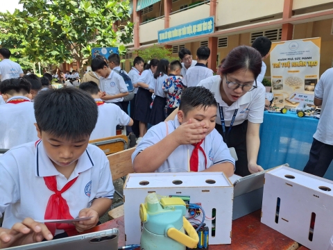 STEPPING STONES EDUCATION ĐỒNG HÀNH CÙNG THCS LINH TRUNG CHÀO ĐÓN HỌC SINH KHỐI 6 NĂM HỌC 2026 - 2027