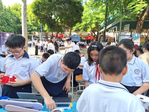STEPPING STONES EDUCATION ĐỒNG HÀNH CÙNG THCS LINH TRUNG CHÀO ĐÓN HỌC SINH KHỐI 6 NĂM HỌC 2026 - 2027