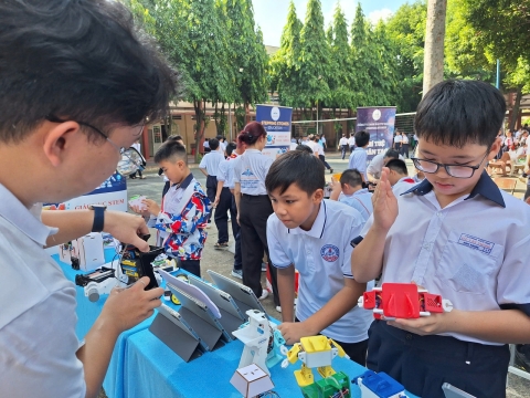 STEPPING STONES EDUCATION ĐỒNG HÀNH CÙNG THCS LINH TRUNG CHÀO ĐÓN HỌC SINH KHỐI 6 NĂM HỌC 2026 - 2027