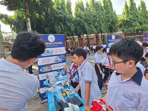 STEPPING STONES EDUCATION ĐỒNG HÀNH CÙNG THCS LINH TRUNG CHÀO ĐÓN HỌC SINH KHỐI 6 NĂM HỌC 2026 - 2027