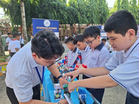 STEPPING STONES EDUCATION ĐỒNG HÀNH CÙNG THCS LINH TRUNG CHÀO ĐÓN HỌC SINH KHỐI 6 NĂM HỌC 2026 - 2027