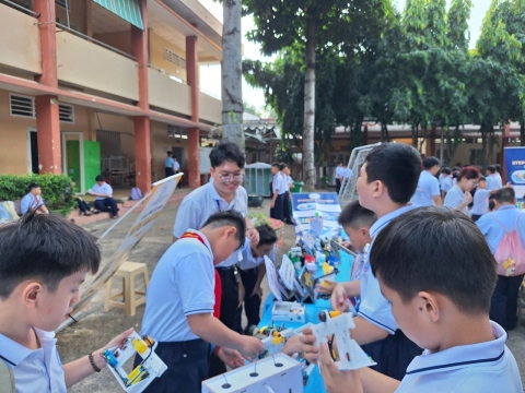 STEPPING STONES EDUCATION ĐỒNG HÀNH CÙNG THCS LINH TRUNG CHÀO ĐÓN HỌC SINH KHỐI 6 NĂM HỌC 2026 - 2027