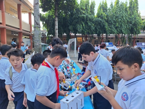 STEPPING STONES EDUCATION ĐỒNG HÀNH CÙNG THCS LINH TRUNG CHÀO ĐÓN HỌC SINH KHỐI 6 NĂM HỌC 2026 - 2027