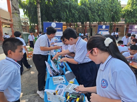 STEPPING STONES EDUCATION ĐỒNG HÀNH CÙNG THCS LINH TRUNG CHÀO ĐÓN HỌC SINH KHỐI 6 NĂM HỌC 2026 - 2027