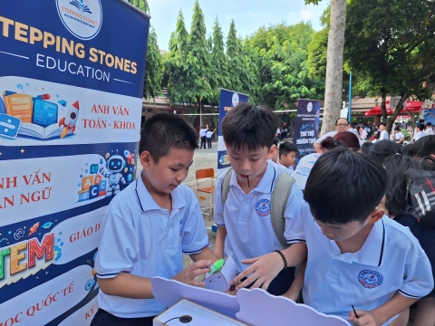 STEPPING STONES EDUCATION ĐỒNG HÀNH CÙNG THCS LINH TRUNG CHÀO ĐÓN HỌC SINH KHỐI 6 NĂM HỌC 2026 - 2027