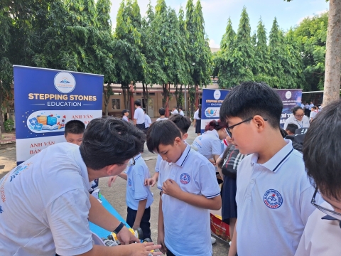 STEPPING STONES EDUCATION ĐỒNG HÀNH CÙNG THCS LINH TRUNG CHÀO ĐÓN HỌC SINH KHỐI 6 NĂM HỌC 2026 - 2027