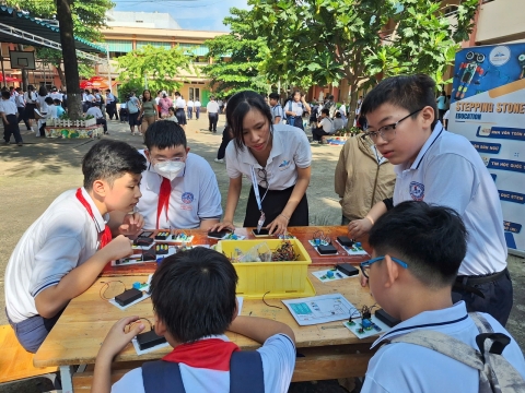 STEPPING STONES EDUCATION ĐỒNG HÀNH CÙNG THCS LINH TRUNG CHÀO ĐÓN HỌC SINH KHỐI 6 NĂM HỌC 2026 - 2027