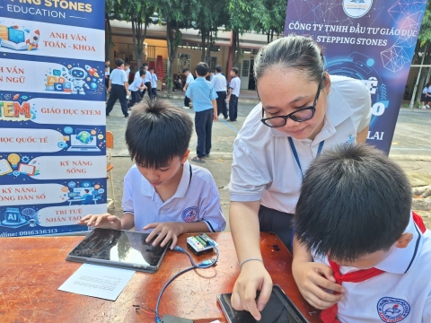 STEPPING STONES EDUCATION ĐỒNG HÀNH CÙNG THCS LINH TRUNG CHÀO ĐÓN HỌC SINH KHỐI 6 NĂM HỌC 2026 - 2027