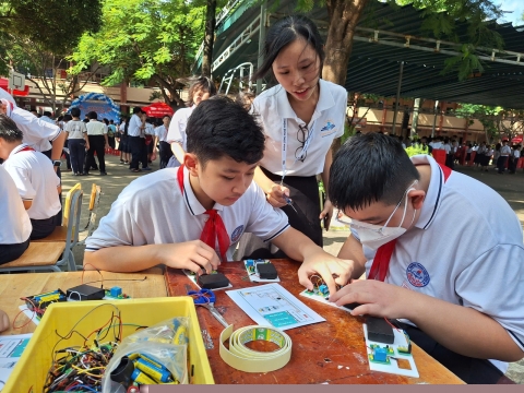 STEPPING STONES EDUCATION ĐỒNG HÀNH CÙNG THCS LINH TRUNG CHÀO ĐÓN HỌC SINH KHỐI 6 NĂM HỌC 2026 - 2027