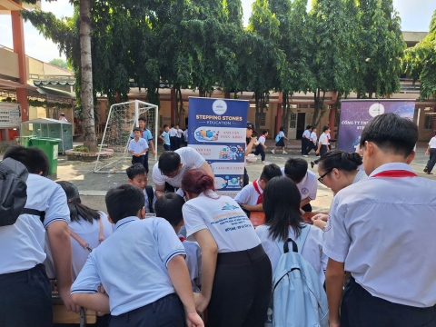 STEPPING STONES EDUCATION ĐỒNG HÀNH CÙNG THCS LINH TRUNG CHÀO ĐÓN HỌC SINH KHỐI 6 NĂM HỌC 2026 - 2027